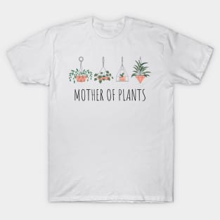 Mother of Plants Cute Plant Doodle T-Shirt